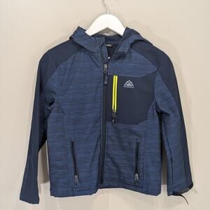 Snozu Jacket SoftShell Full Zip Warm Layer Travel Camping Hiking - Size M 10/12